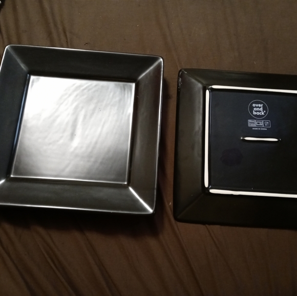 🍱 CLOSEOUT SALE!!! OVER & BACK 8" DINNER PLATES 🍜NICE GIFTING!!!🎁 - Picture 4 of 4